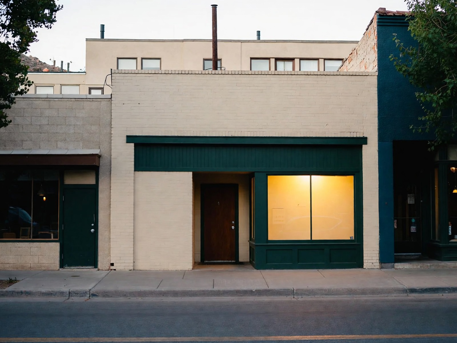 A small professional office on a quiet street