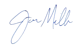 blue signature